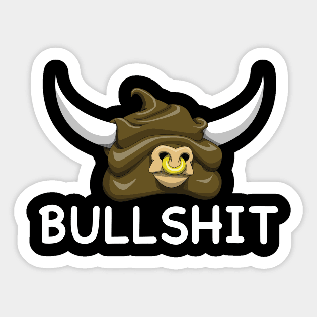 Bullshit Sticker by Wickedcartoons